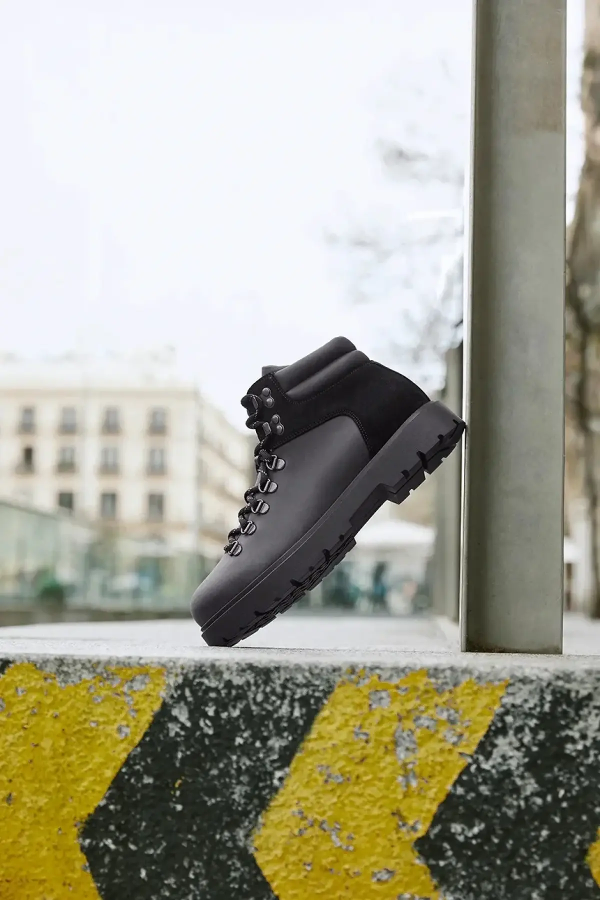 Высокие кожаные ботинки Birkenstock Jackson 2.0 цвет чёрный
