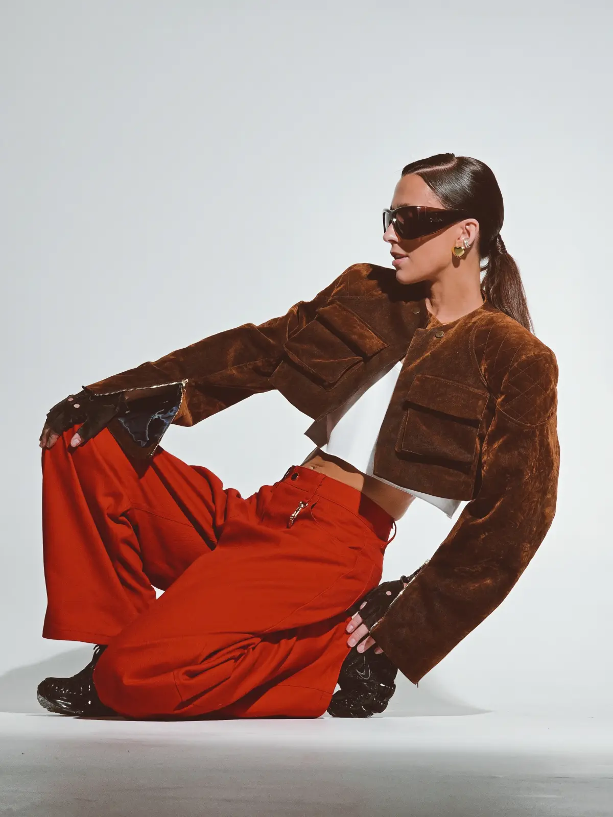 Жакет Tassha Yu Shortcut Jacket Wet Wood