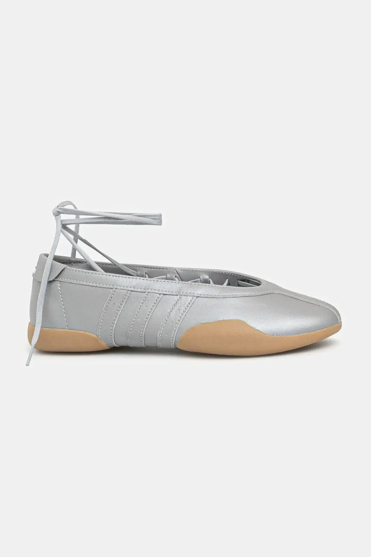 Балетки adidas Originals Taekwondo Mei Balle цвет серебрянный