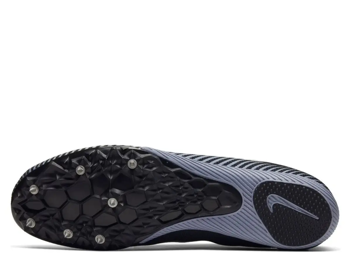 Nike Zoom Rival M 9 U Черно-Серебристые