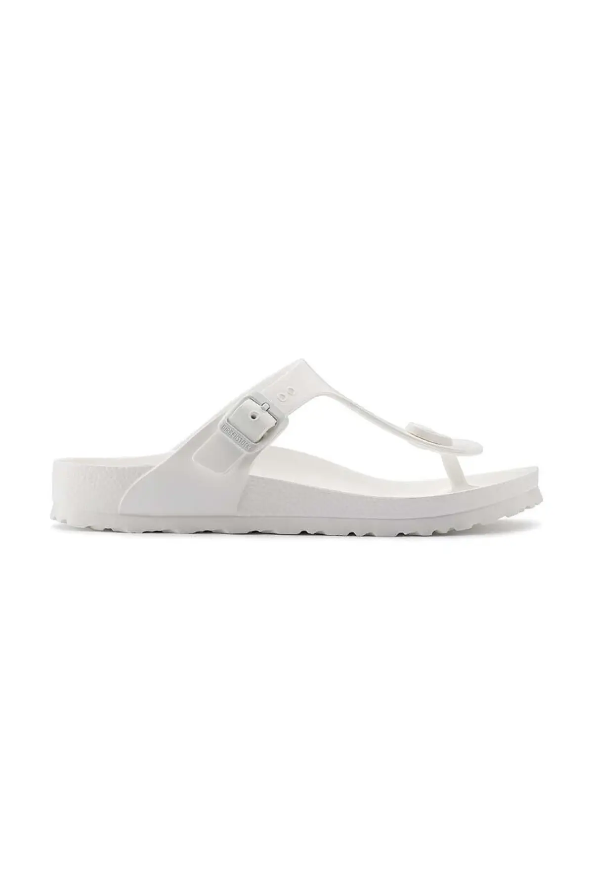 Вьетнамки Birkenstock Gizeh Eva женские цвет белый на плоском ходу