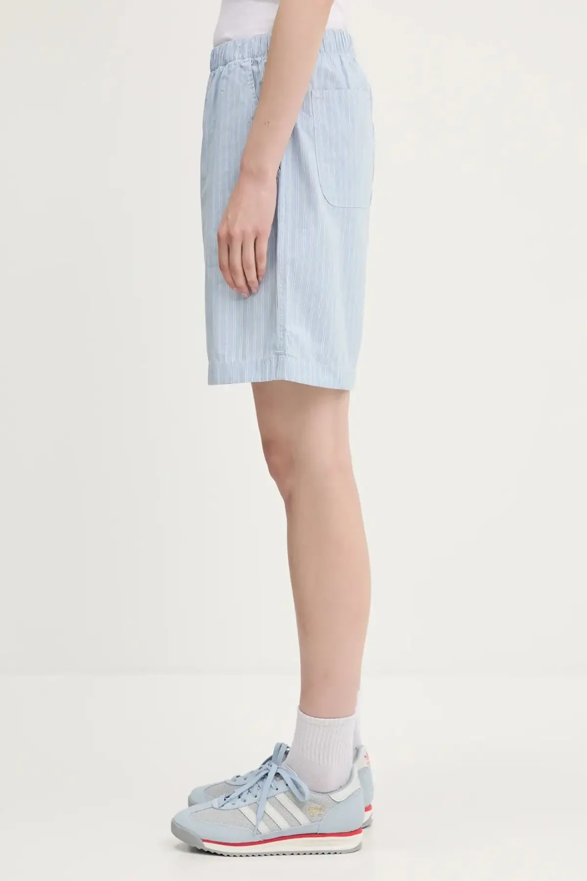 Хлопковые шорты Carhartt WIP Nota Short узор высокая посадка I034554