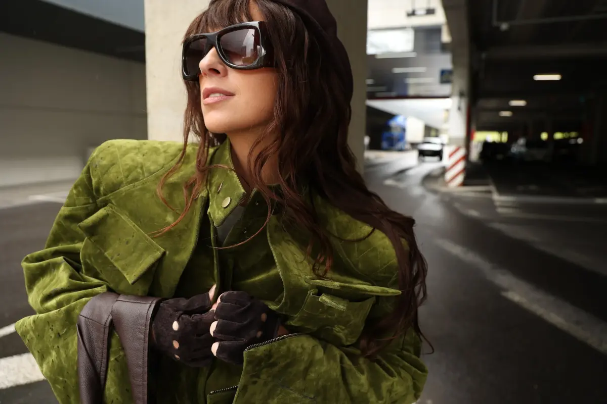 Жакет Tassha Yu Shortcut Jacket Emerald Moss