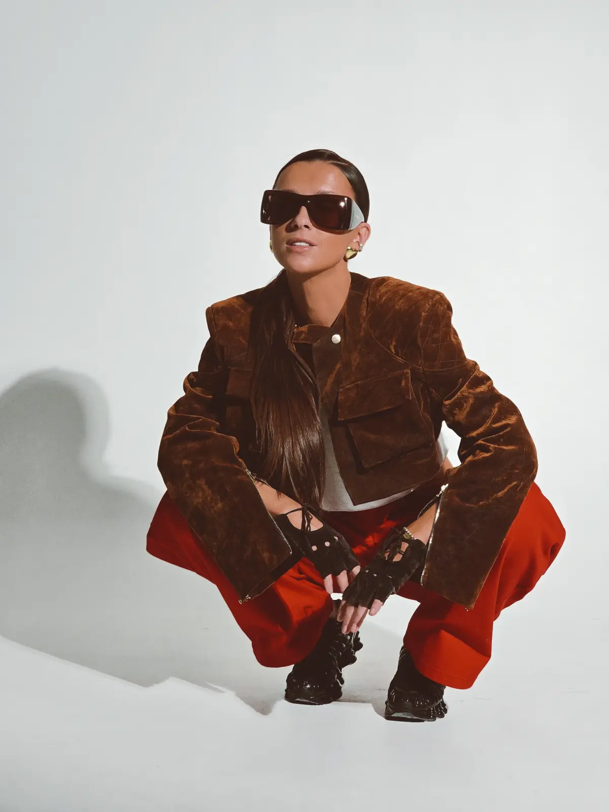 Жакет Tassha Yu Shortcut Jacket Wet Wood