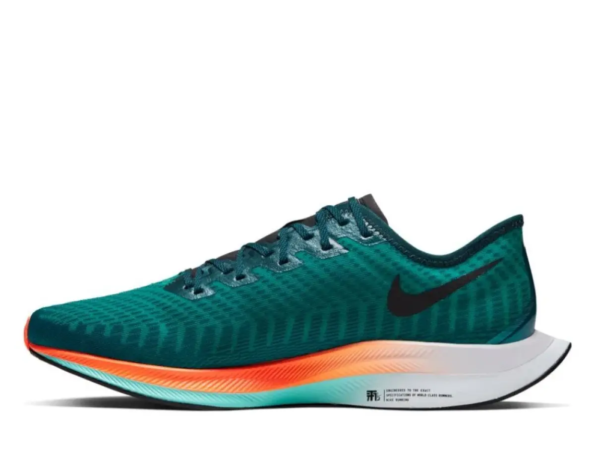 Nike Zoom Pegasus Turbo 2 Ekiden M Зелено-Оранжевые