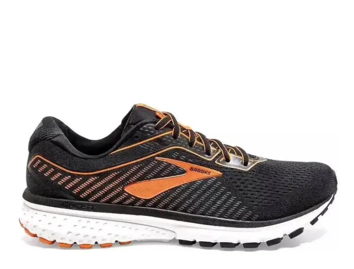 Brooks Ghost 12 M Черно-Оранжевые