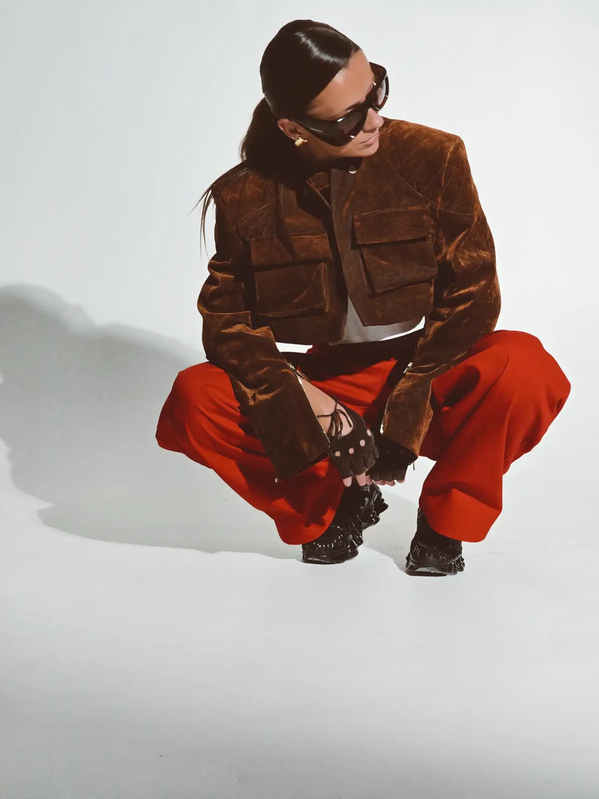 Жакет Tassha Yu Shortcut Jacket Wet Wood