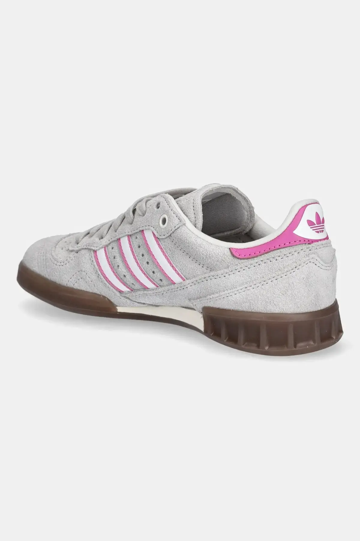 Замшевые кроссовки adidas Originals Handball Top RM цвет серый