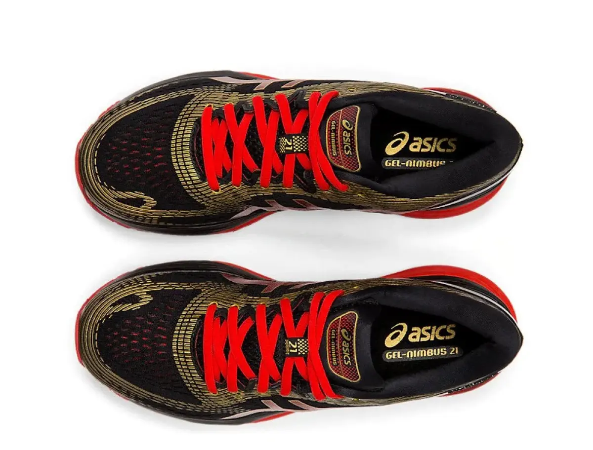 ASICS GEL-NIMBUS 21 W Красно-Черные