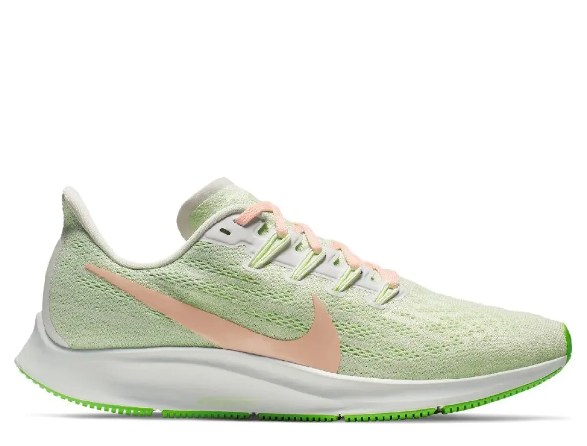 Nike Air Zoom Pegasus 36 W Бежево-Зеленые