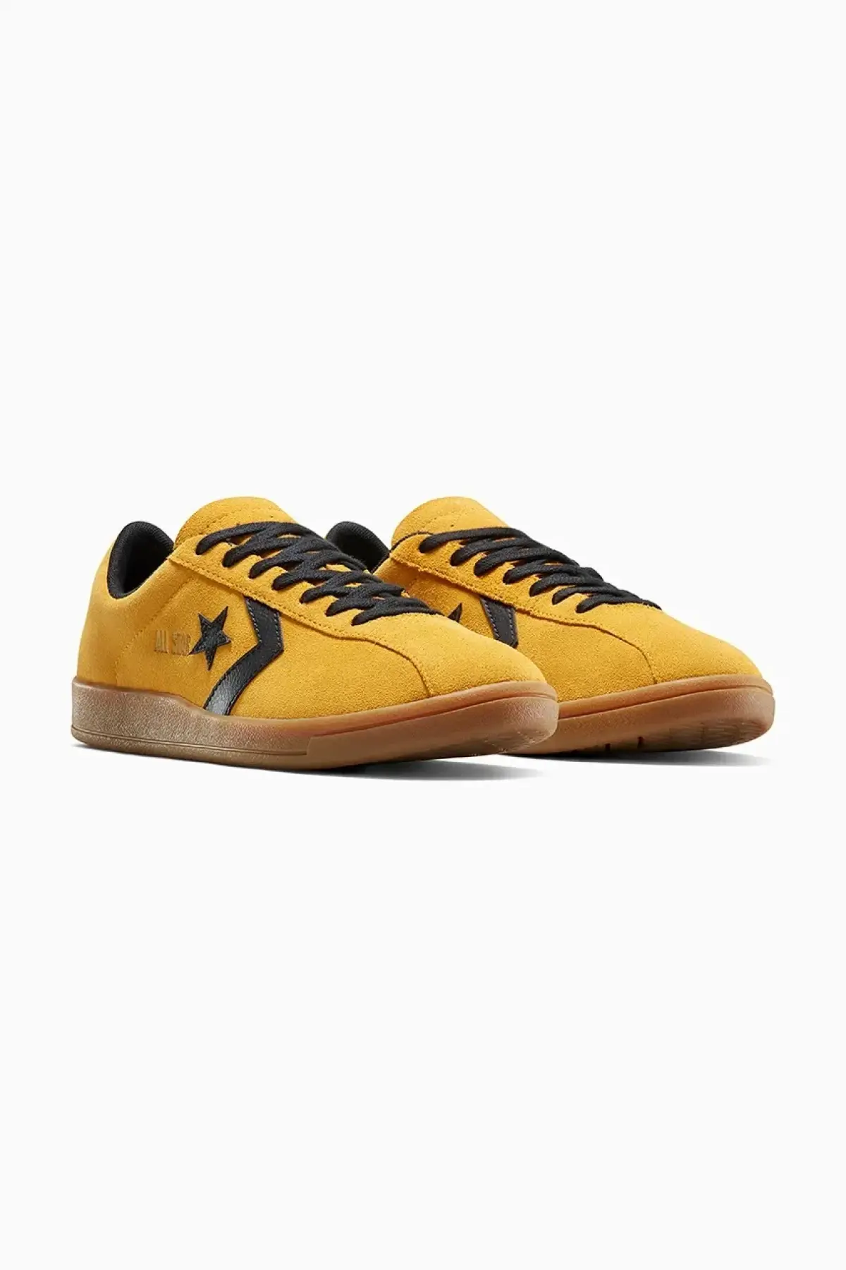 Кожаные кроссовки Converse All Star Classic Trainer цвет жёлтый