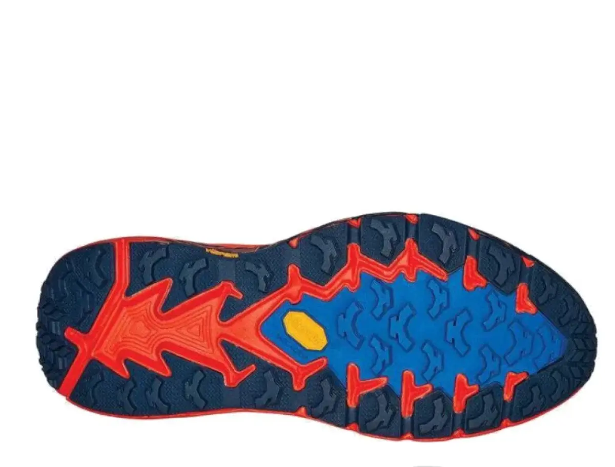 Hoka Speedgoat 4 M Сине-Оранжевые