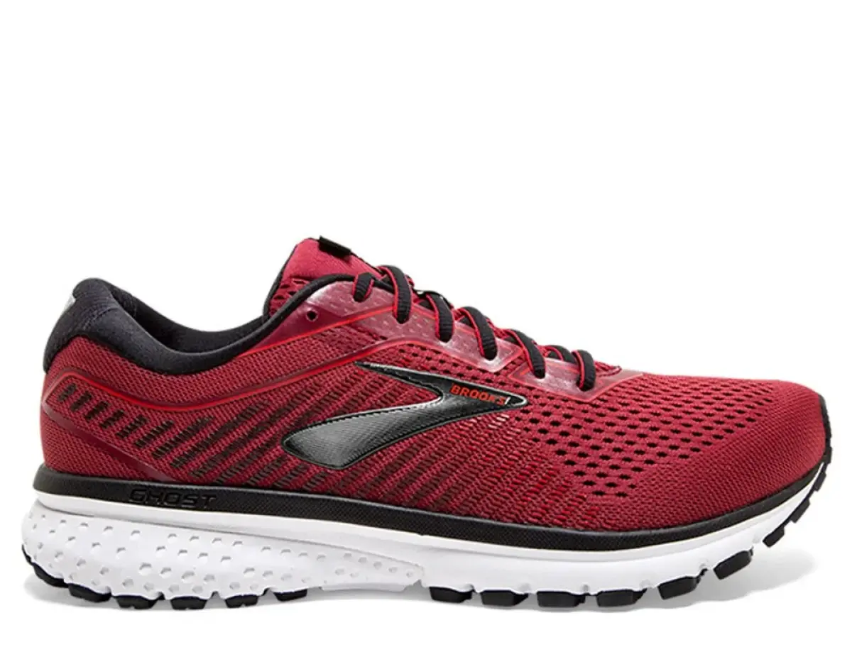 BROOKS GHOST 12 Бордовые