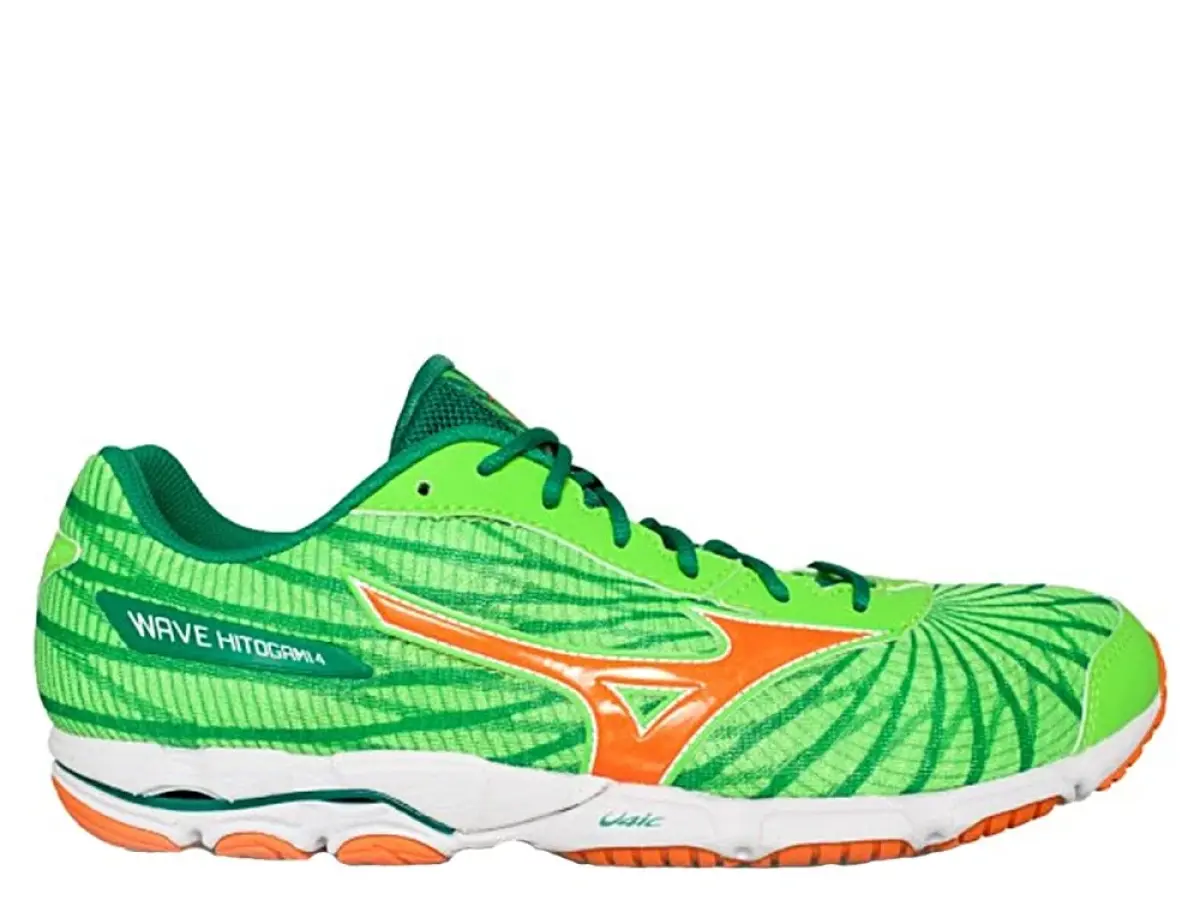 Mizuno Wave Hitogami 4 M Зелено-Оранжевые