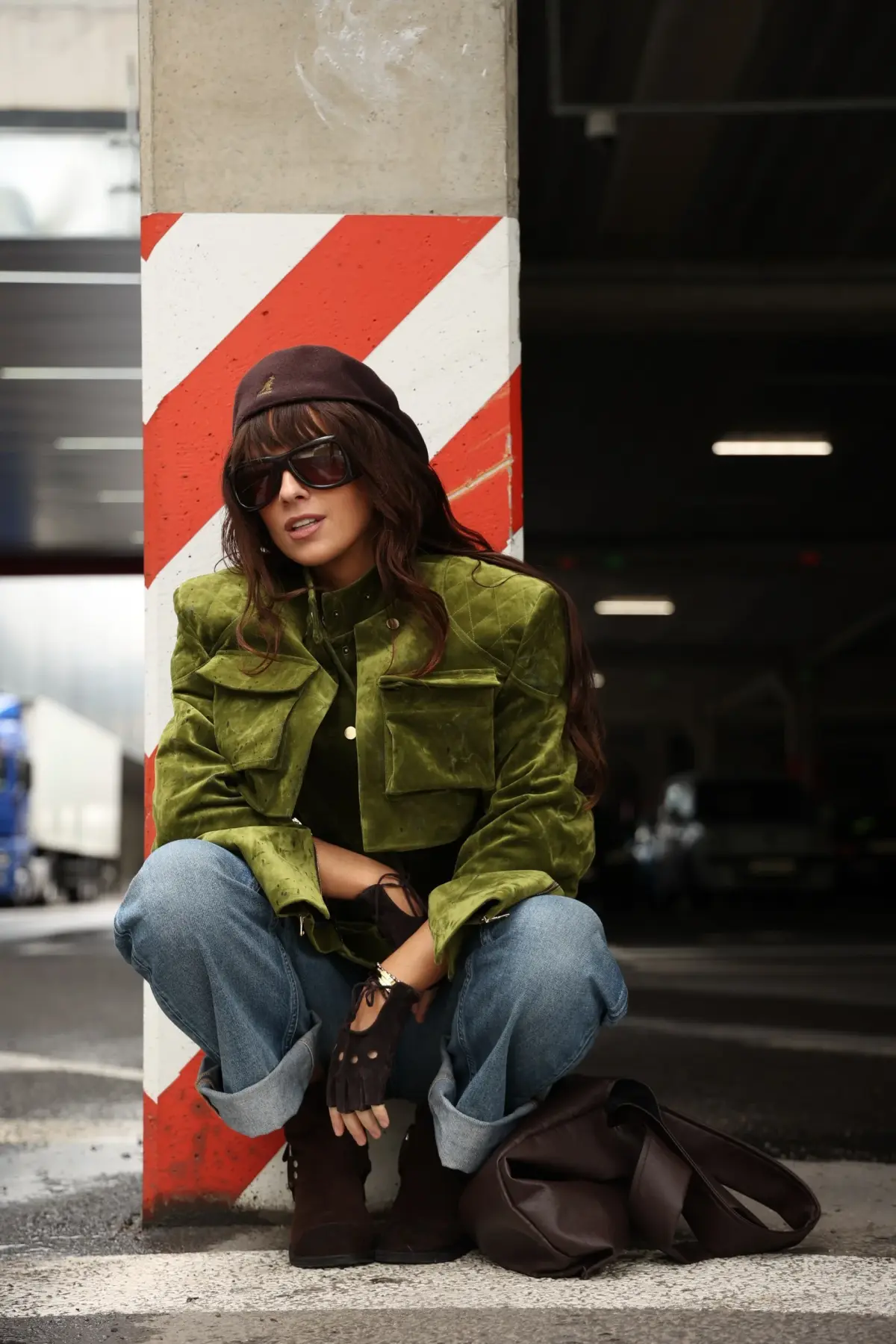 Жакет Tassha Yu Shortcut Jacket Emerald Moss