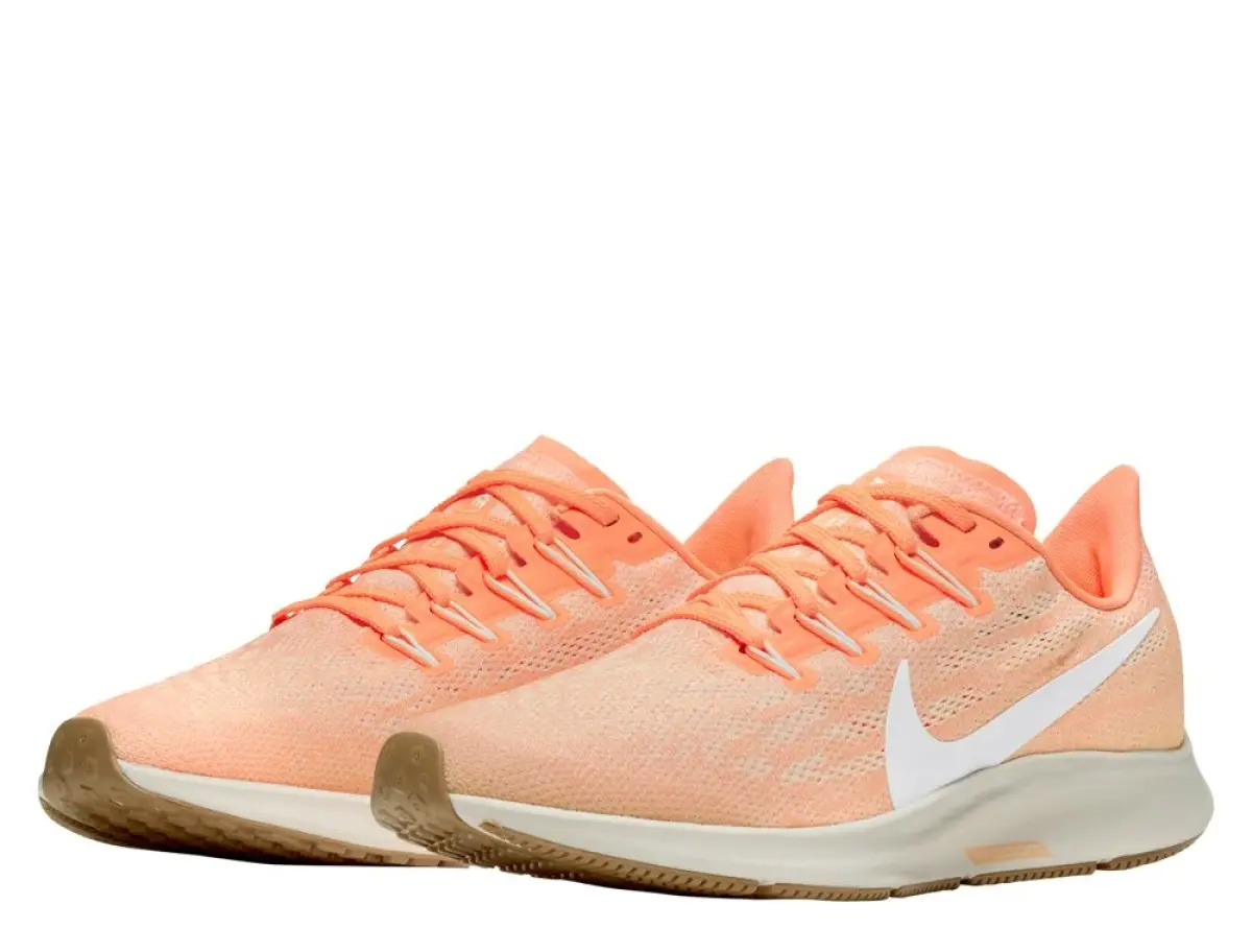 NIKE AIR ZOOM PEGASUS 36 W Оранжево-Белые