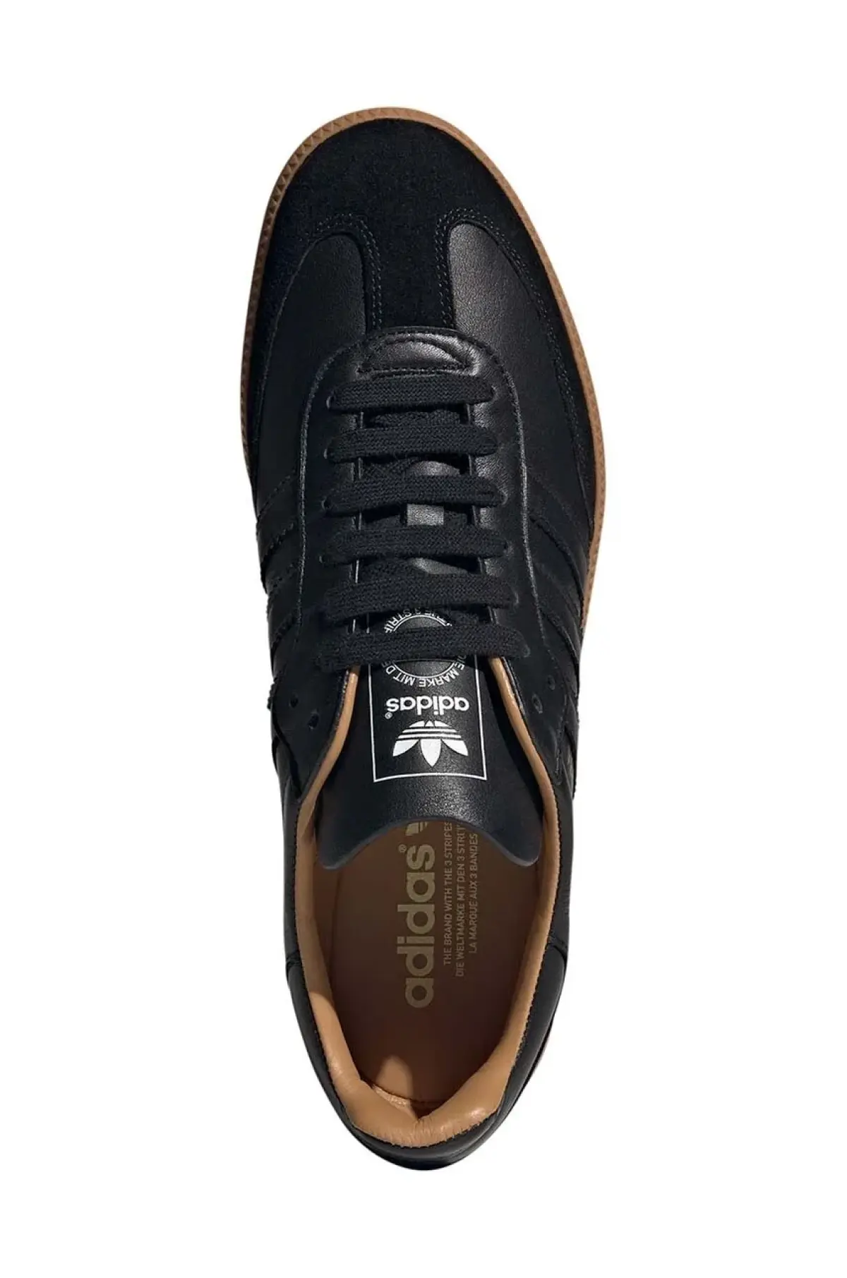 Кроссовки adidas Originals Samba OG MiI цвет чёрный