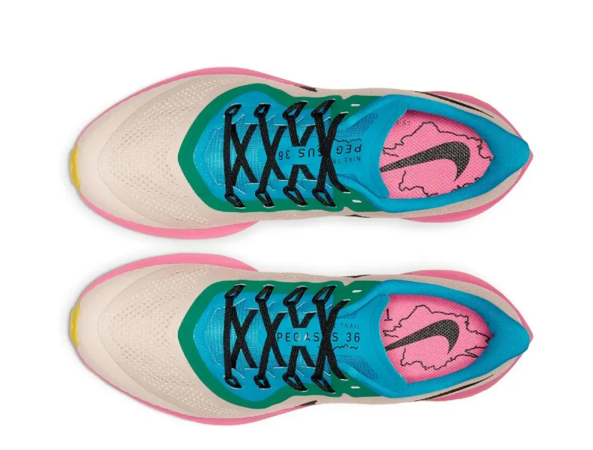 Nike Air Zoom Pegasus 36 Trail M Multikolor-Бежевые