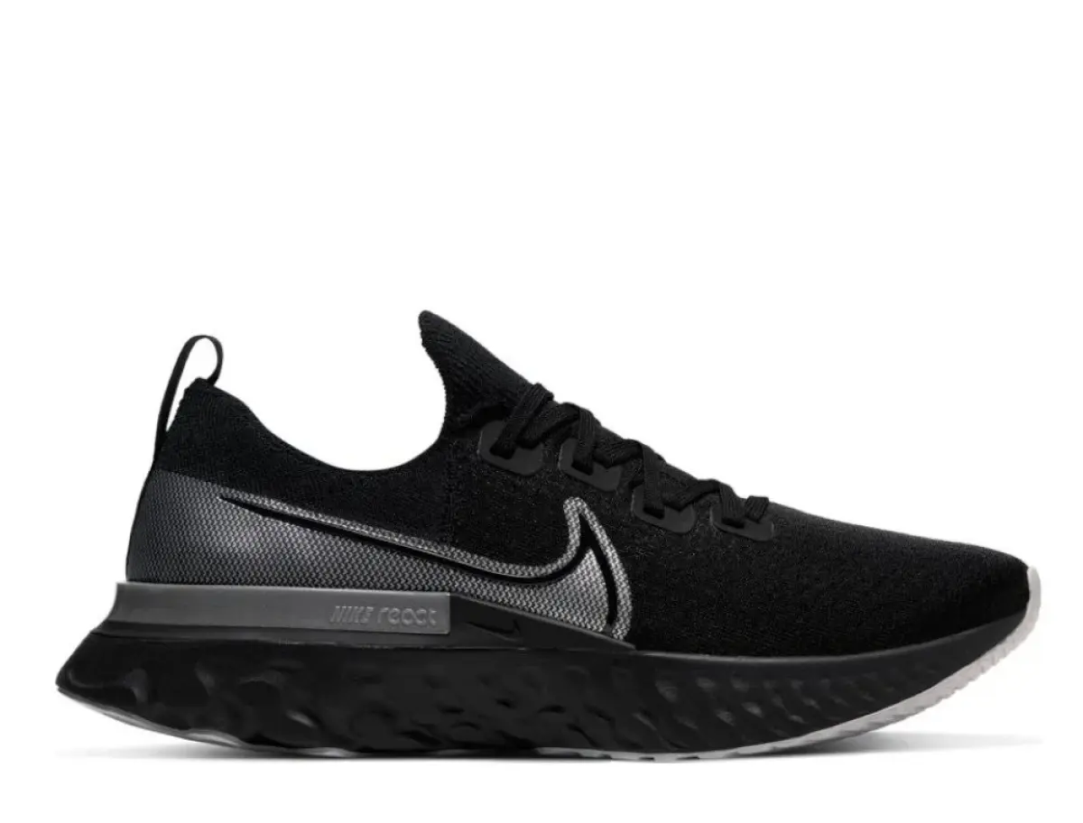 Nike React Infinity Run Flyknit M Черные