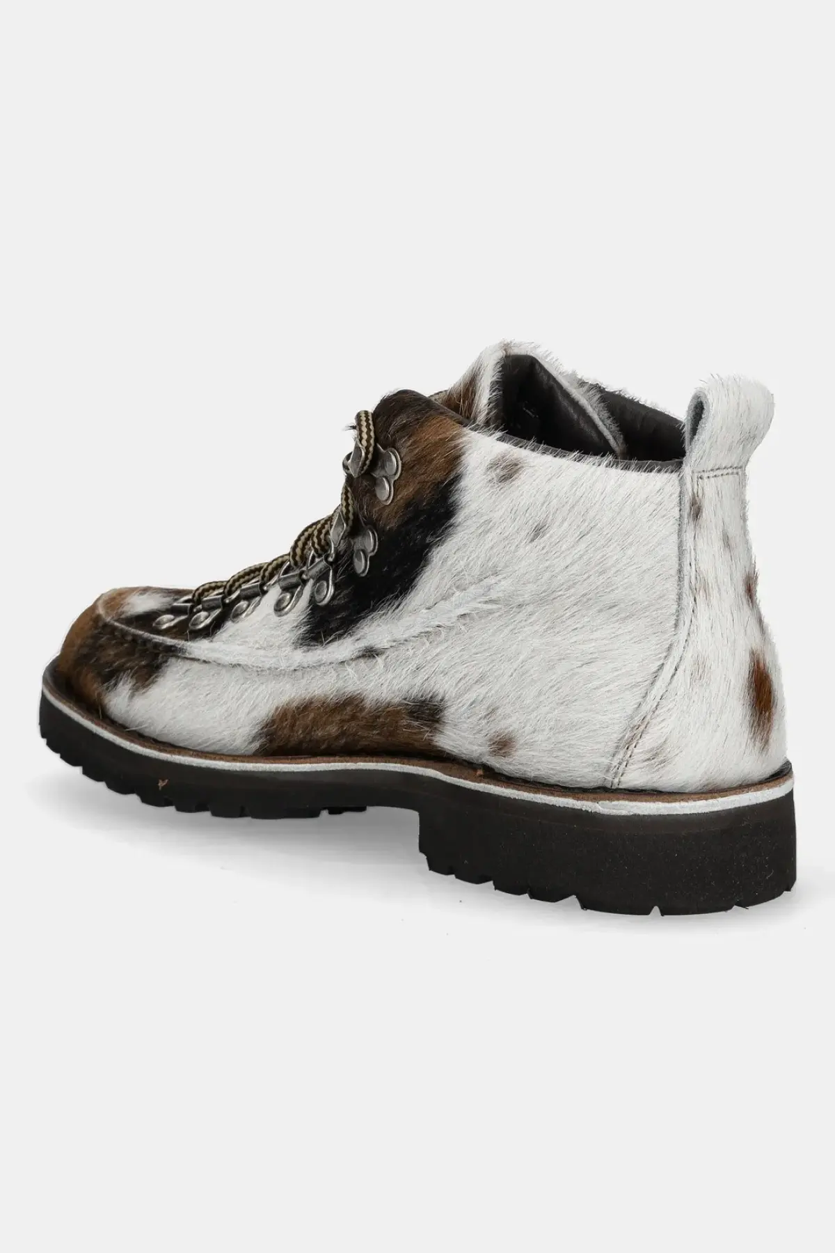 Кожаные полусапоги Fracap Magnifico M60 цвет коричневый на плоском ходу MAGNIFICO.M60.MUCCA