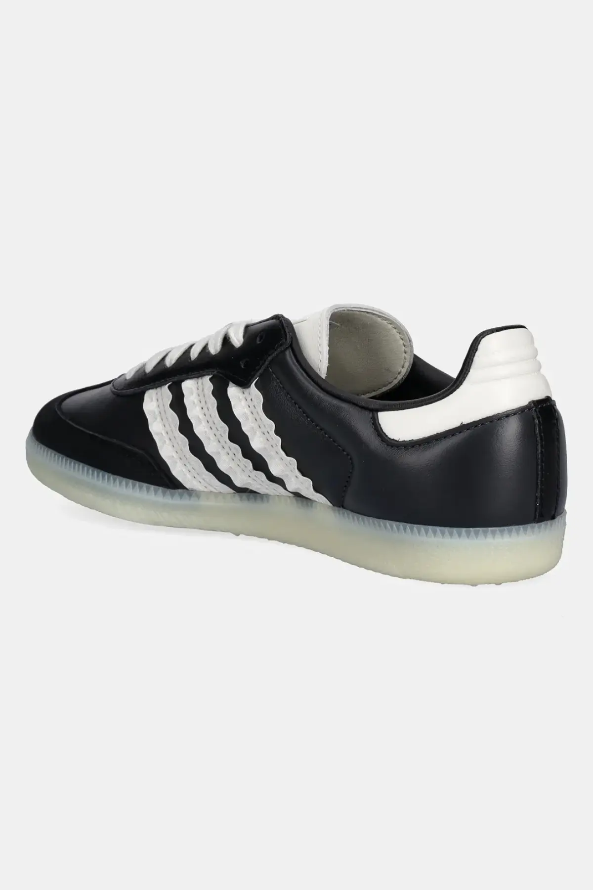Кожаные кроссовки adidas Originals Samba OG W цвет чёрный
