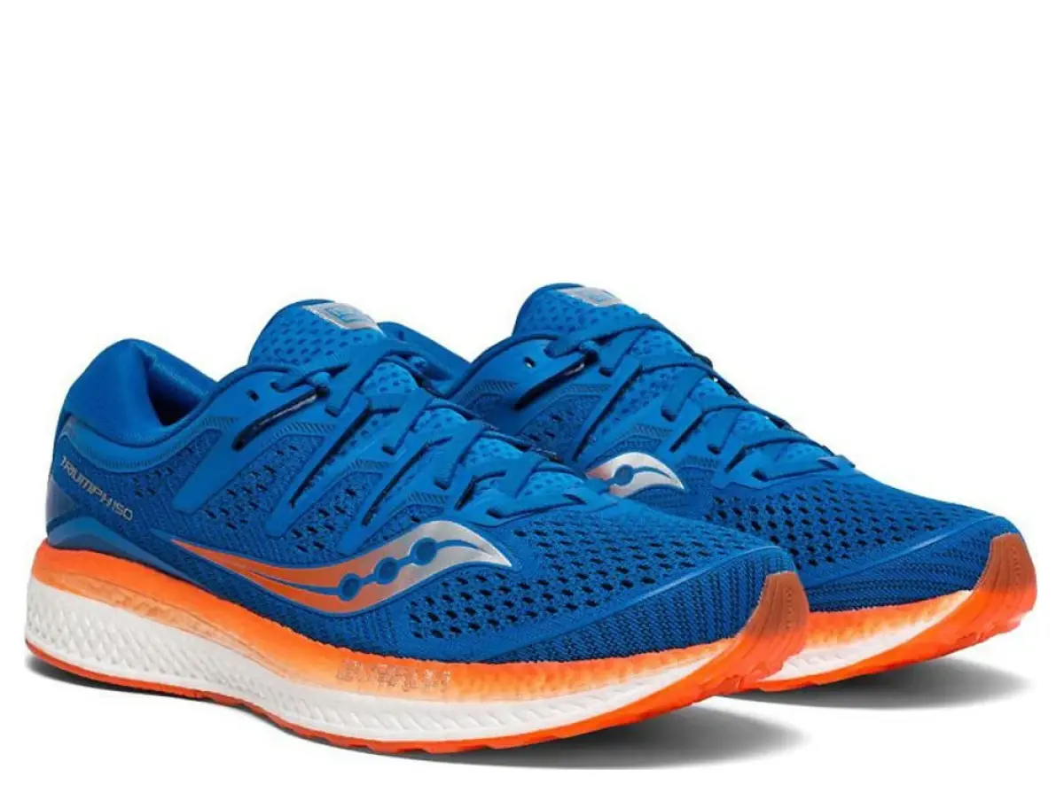 SAUCONY TRIUMPH ISO 5 Сине-Оранжевые