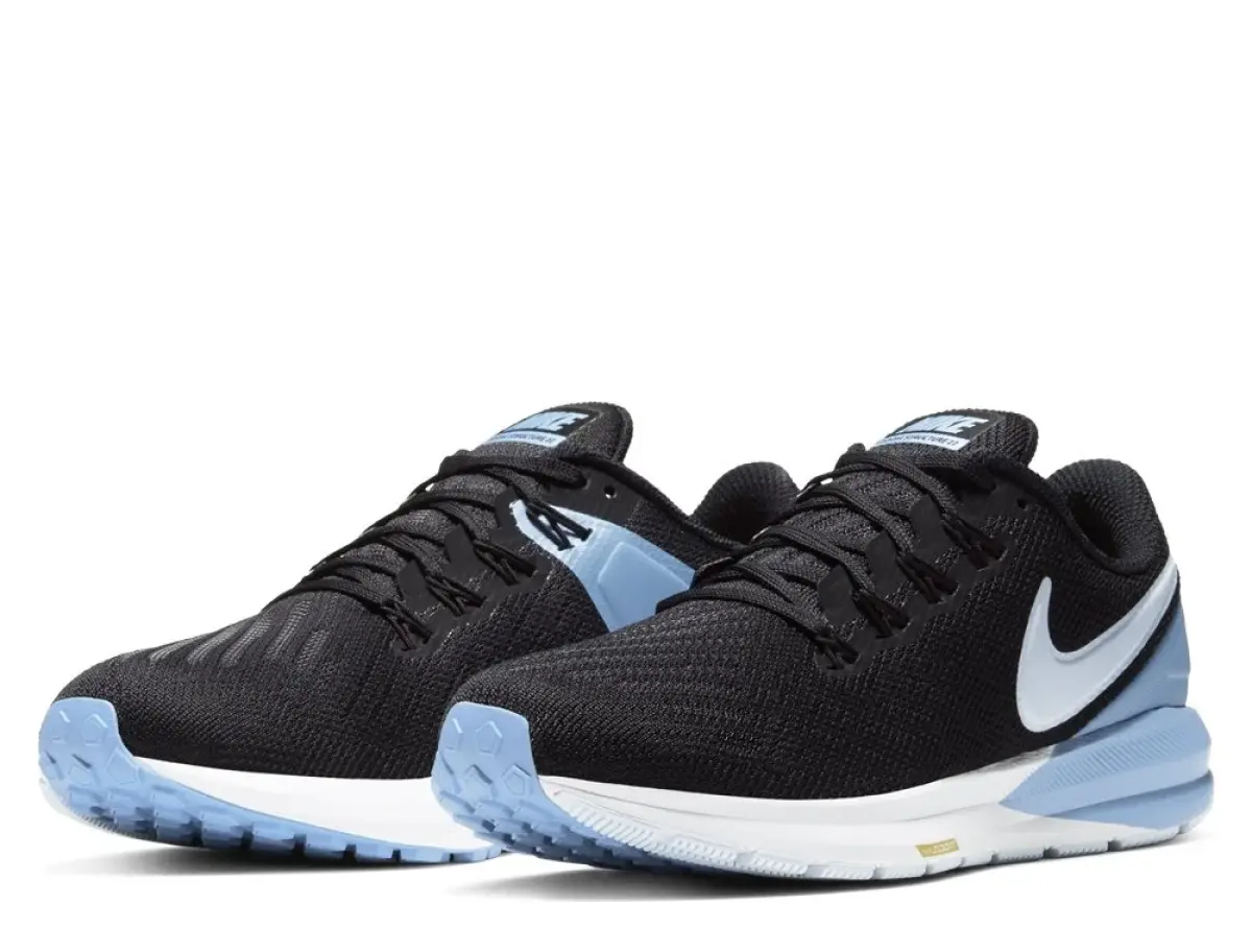 NIKE AIR ZOOM STRUCTURE 22 W Черно-Синие