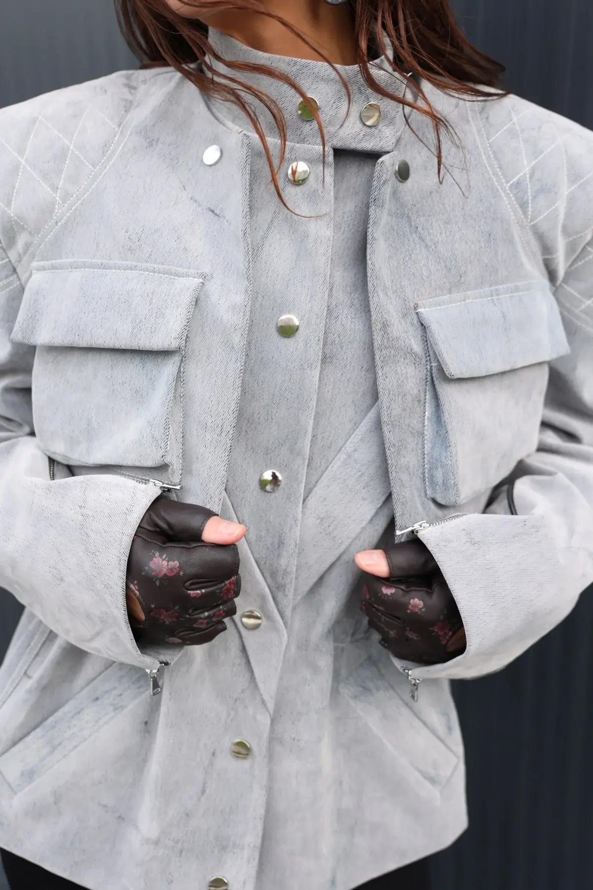 Жакет Tassha Yu Shortcut Jacket Autumn Sky