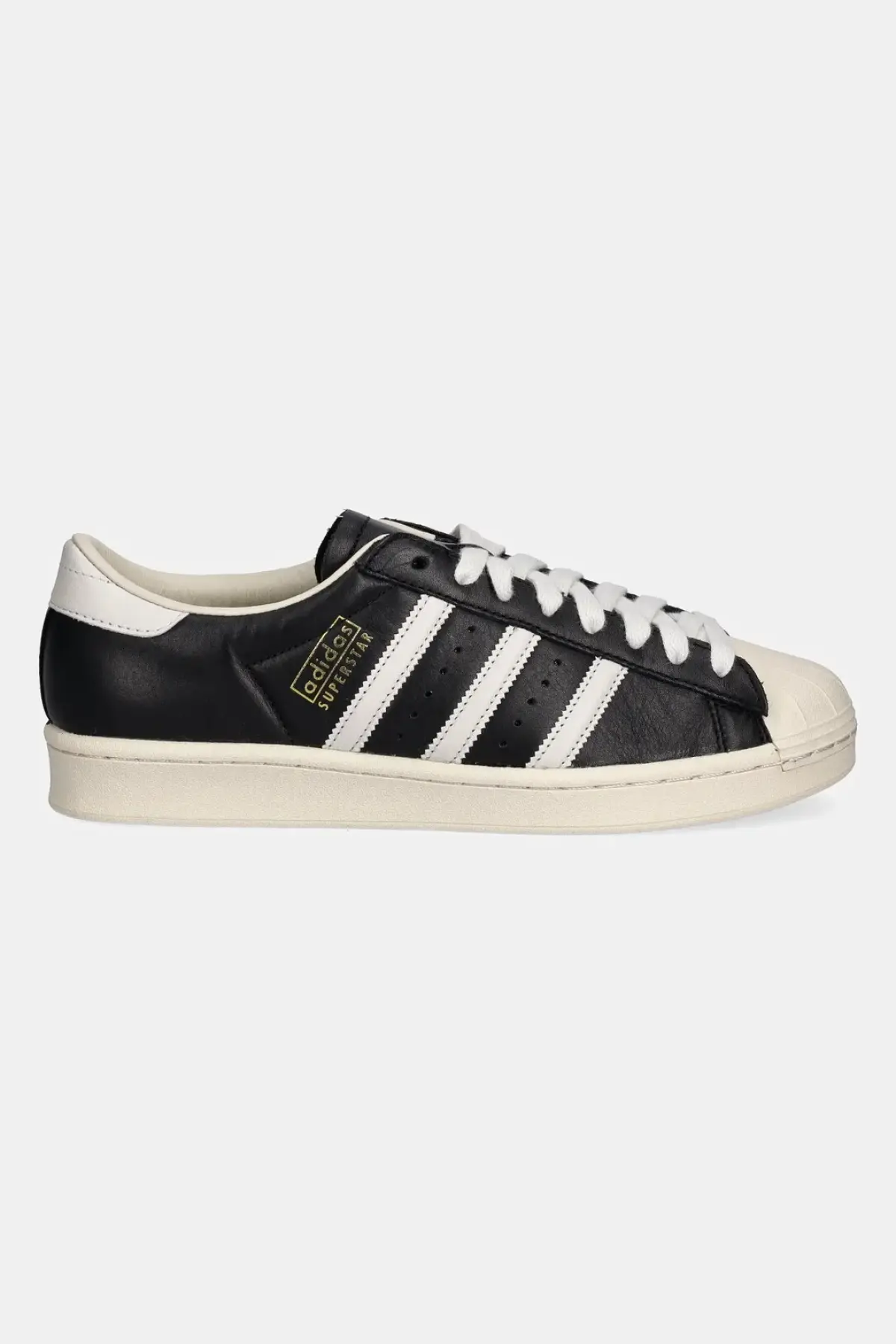 Кожаные кроссовки adidas Originals Superstar Vintage цвет чёрный