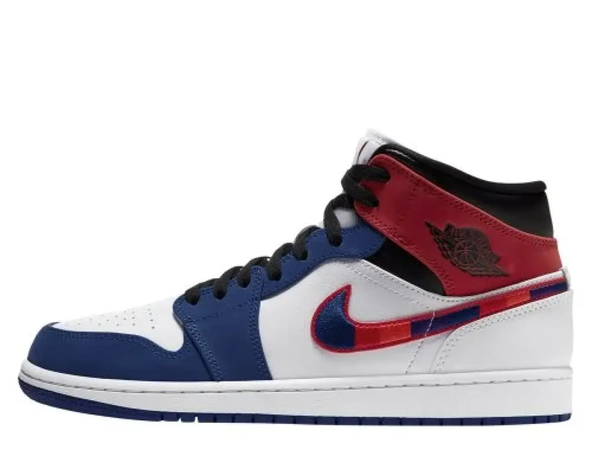 Air Jordan 1 Mid SE "White University Blue"