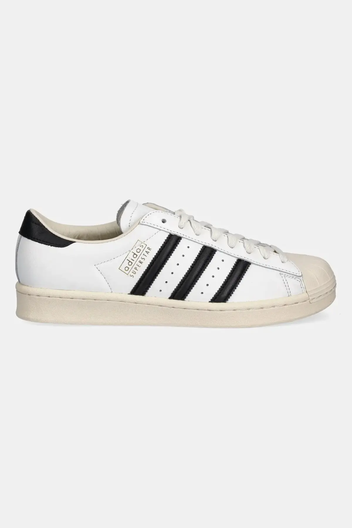 Кожаные кроссовки adidas Originals Superstar Vintage цвет белый