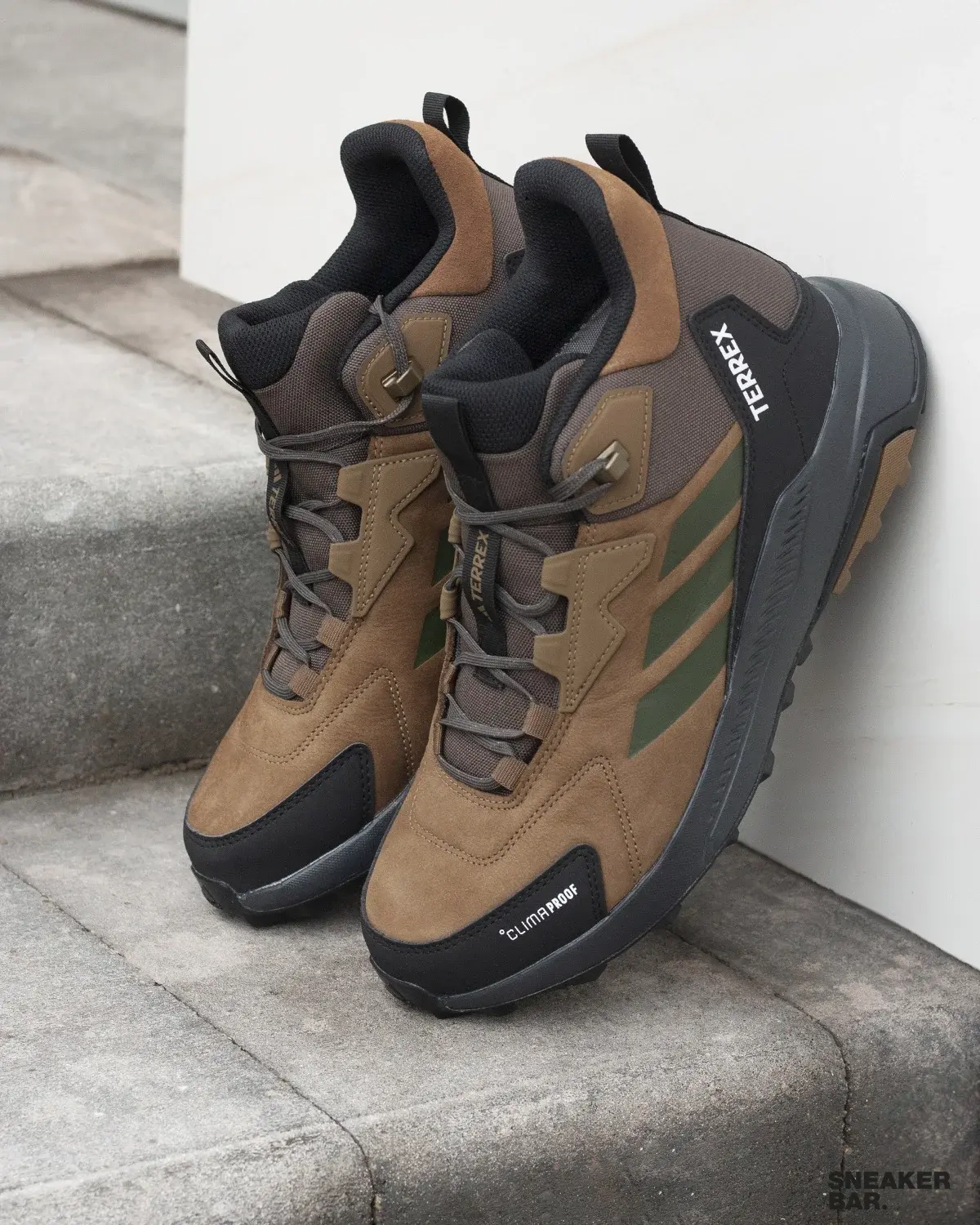 Ботинки Adidas TERREX ANYLANDER LEATHER MID CLIMAPROOF HIKING