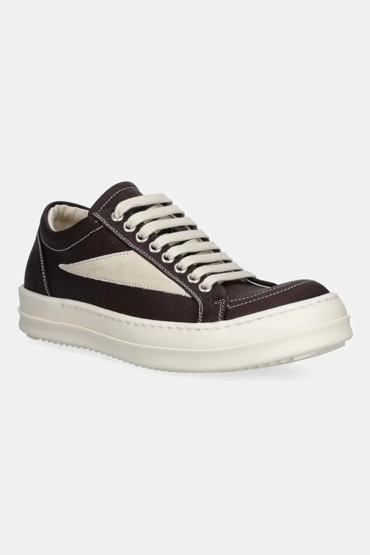 Кроссовки Rick Owens DRKSHDW Vintage Sneaks цвет бордовый DS02E7803.DSWLVS