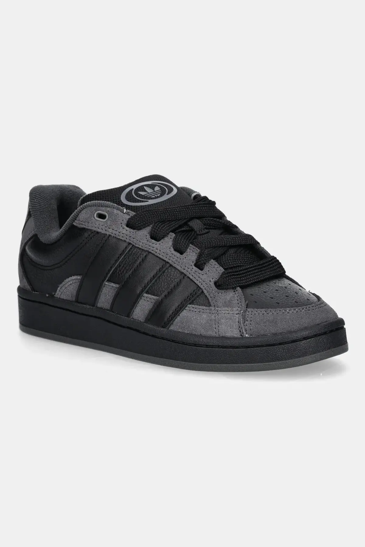 Кожаные кроссовки adidas Originals Campus 00S Beta цвет чёрный