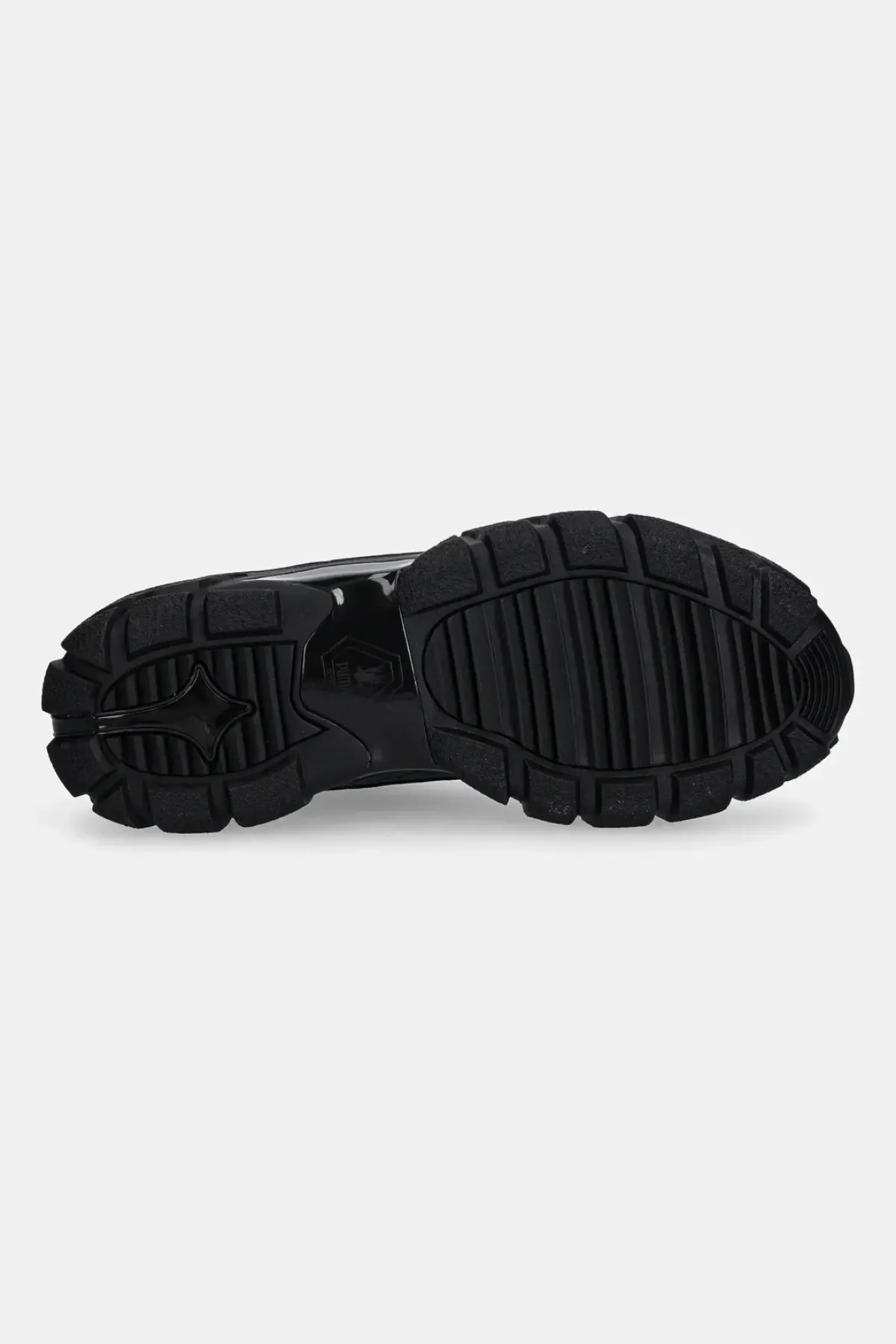 Кожаные кроссовки Puma PUMA x SKEPTA цвет чёрный