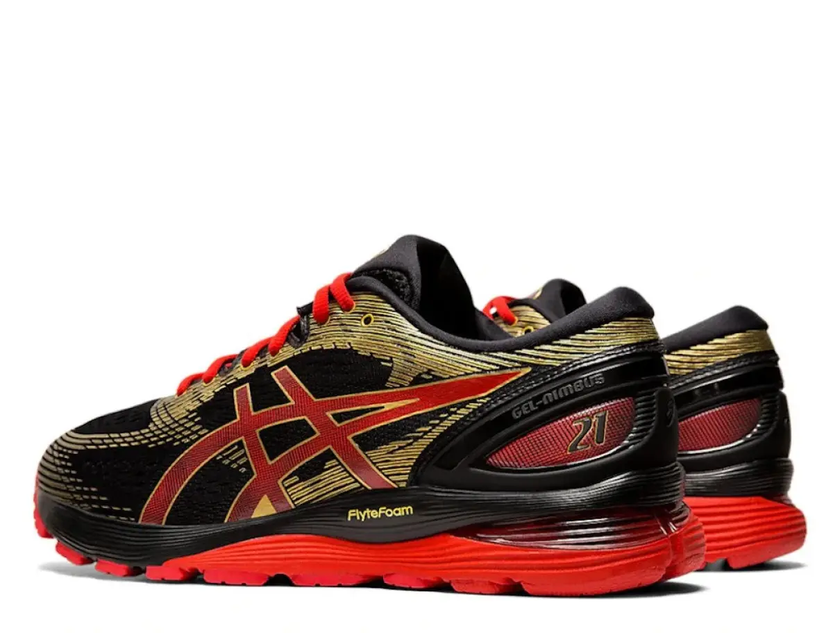 ASICS GEL-NIMBUS 21 W Красно-Черные