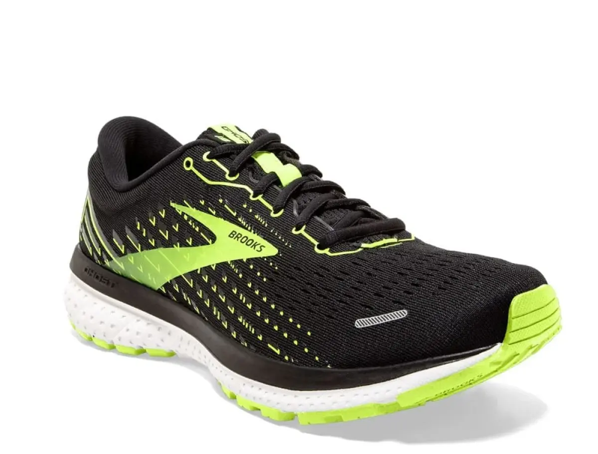 Brooks Ghost 13 M Черно-Limonkowe