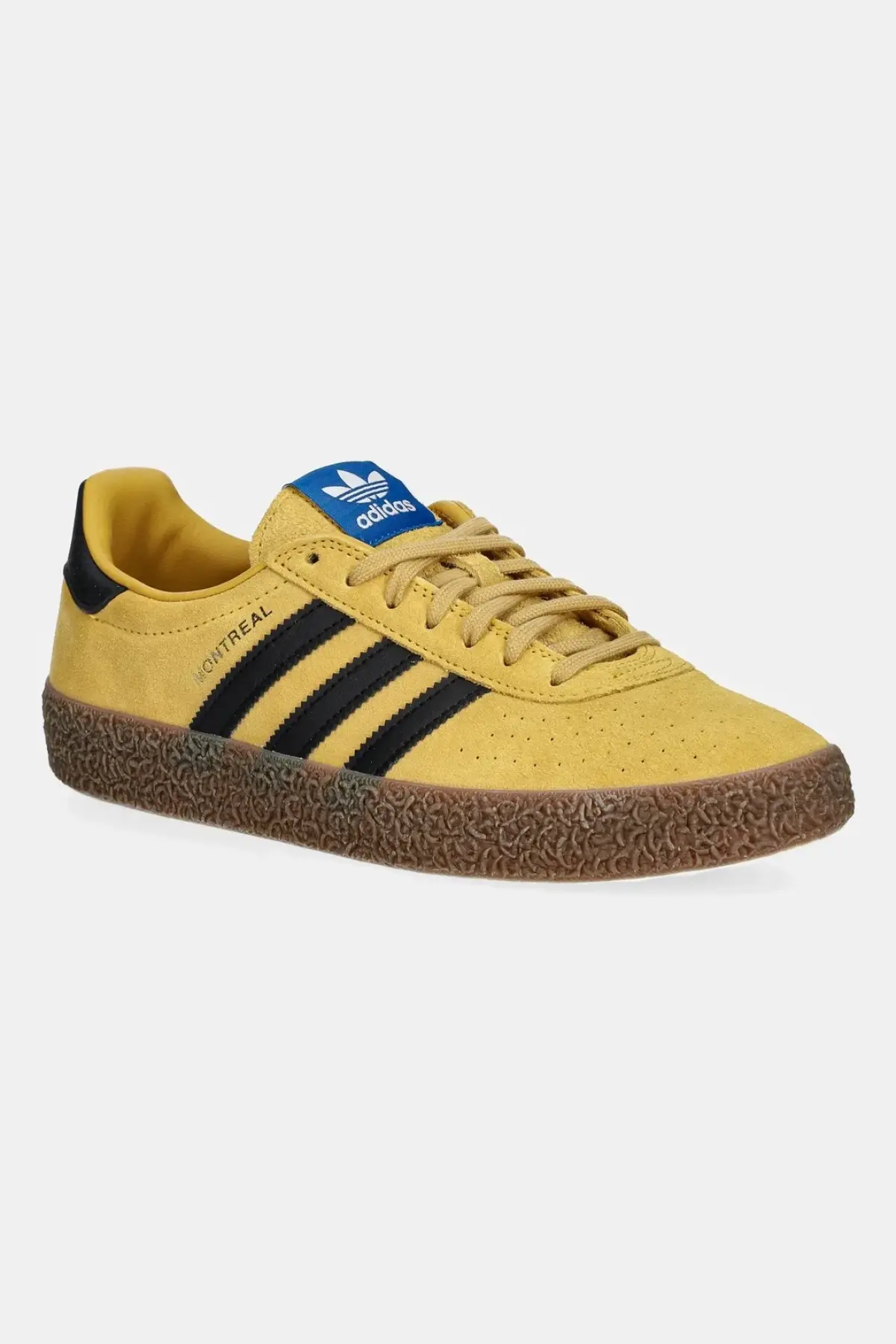 Замшевые кроссовки adidas Originals Montreal RM цвет жёлтый