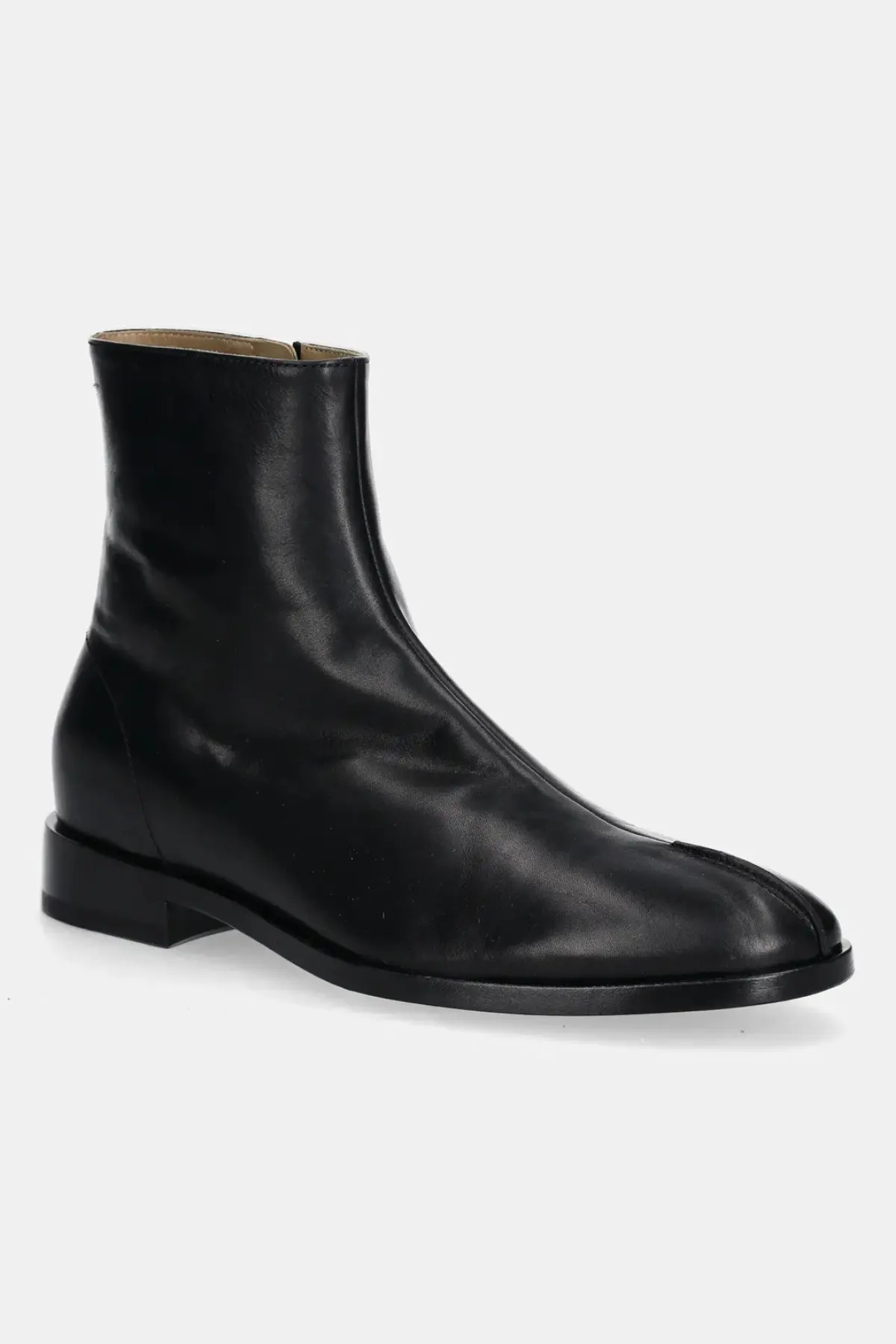 Кожаные ботинки MM6 Maison Margiela цвет чёрный SH1WU0011.P5000.T8013