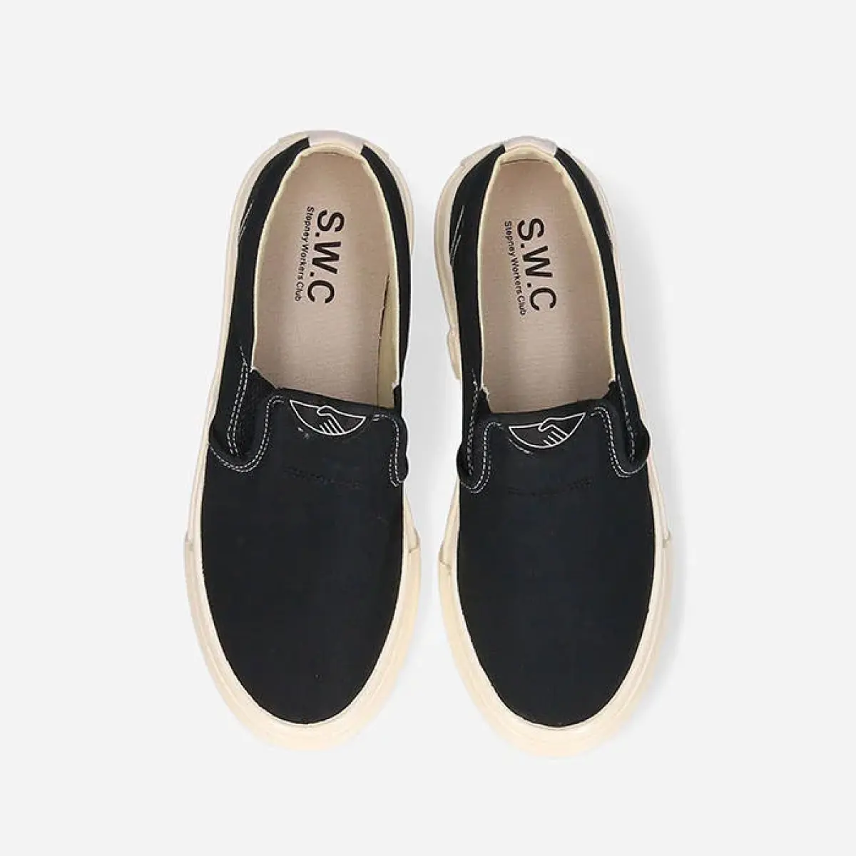 Кроссовки Stepney Workers Club Lister Canvas YB03012 BLACK