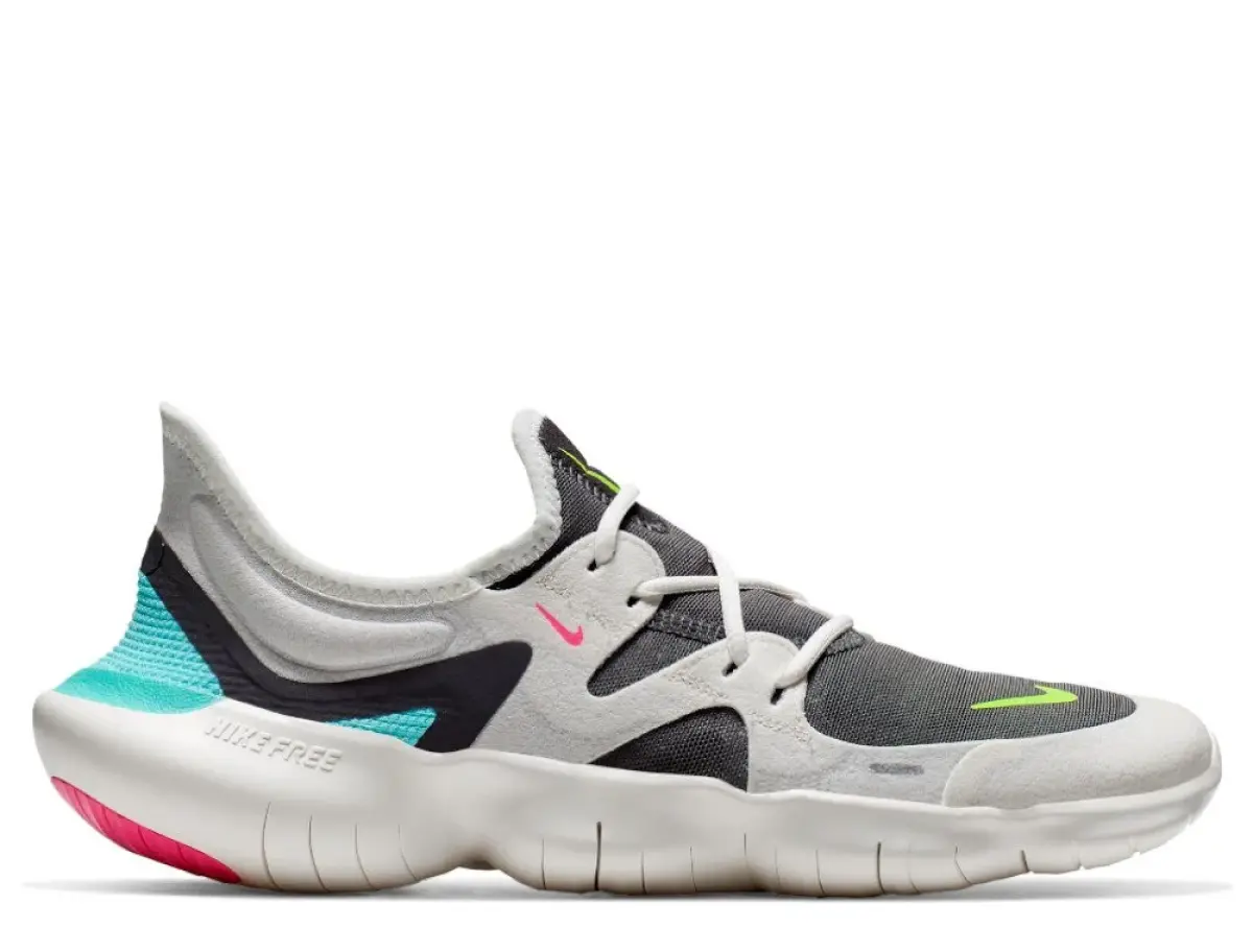 Nike Free RN 5.0 W Multikolor Графитово-Белые