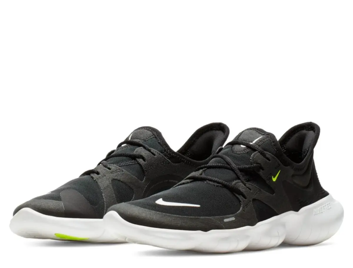 Nike Free RN 5.0 W Бело-Черные