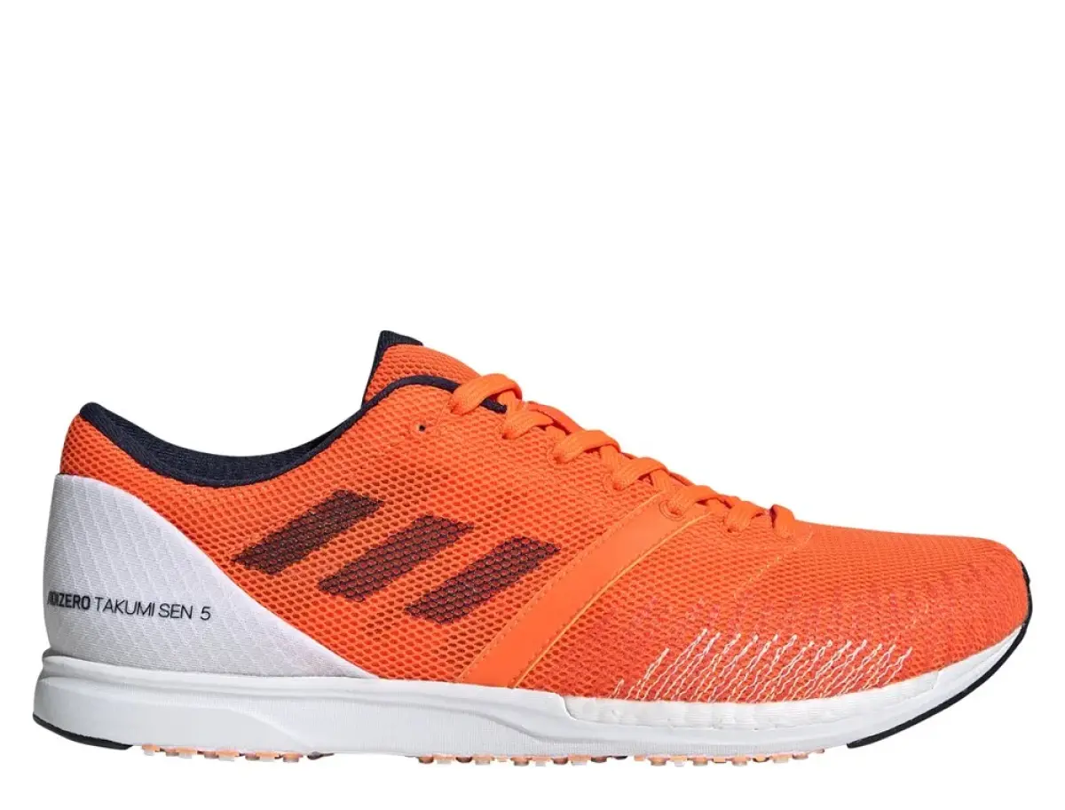 ADIDAS ADIZERO TAKUMI SEN 5 U Оранжево-Белые