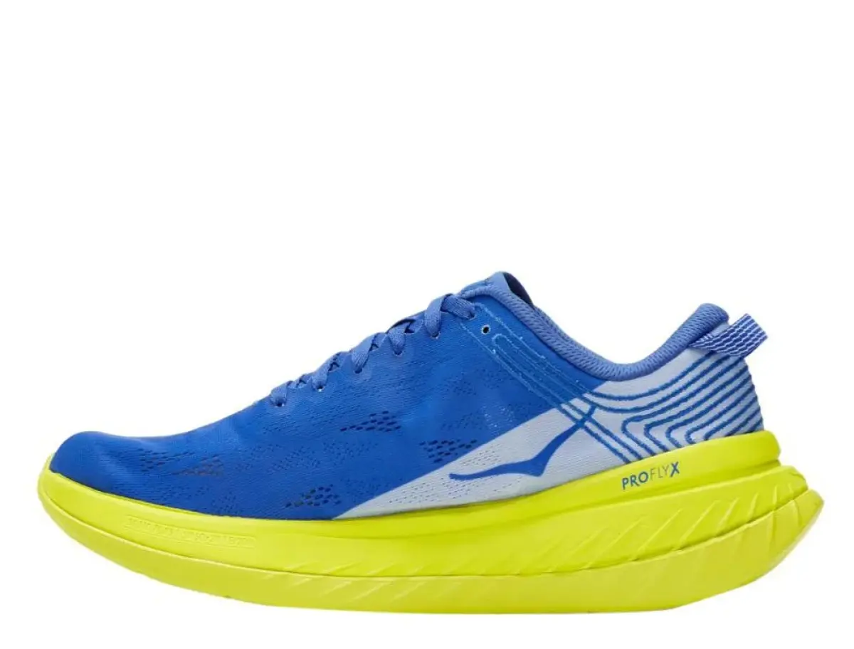 Hoka Carbon X M Navy-Желтые