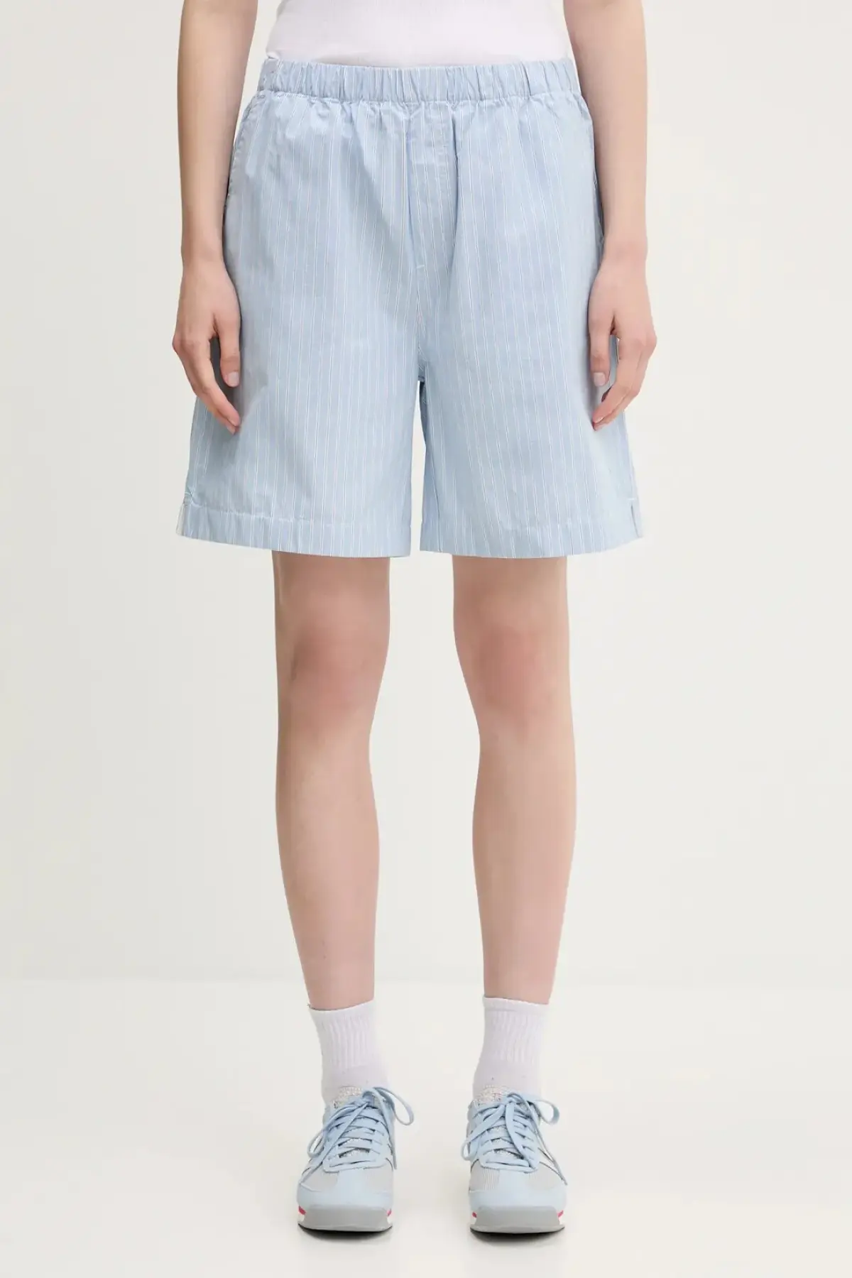 Хлопковые шорты Carhartt WIP Nota Short узор высокая посадка I034554