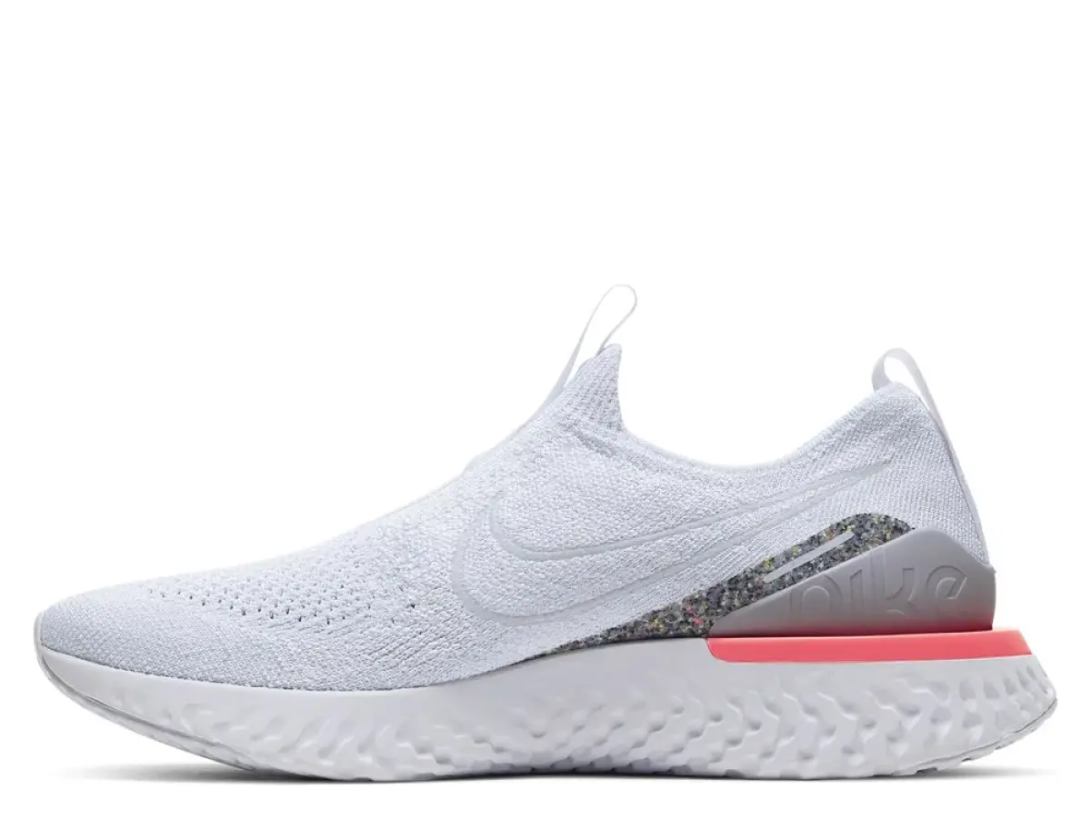 NIKE EPIC PHANTOM REACT FLYKNIT W Бело-Серые