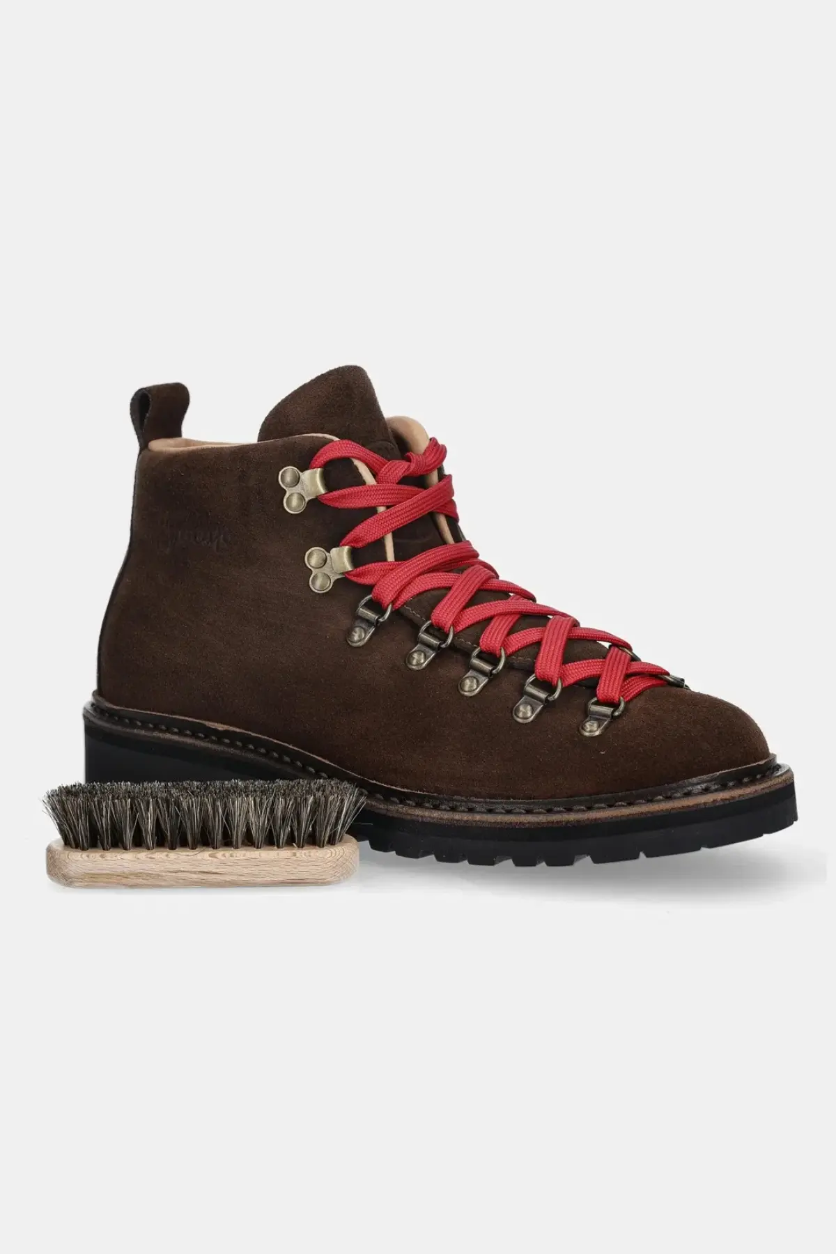 Замшевые кроссовки Fracap Magnifico M120 Roc цвет коричневый MAGNIFICO.M120.ROC