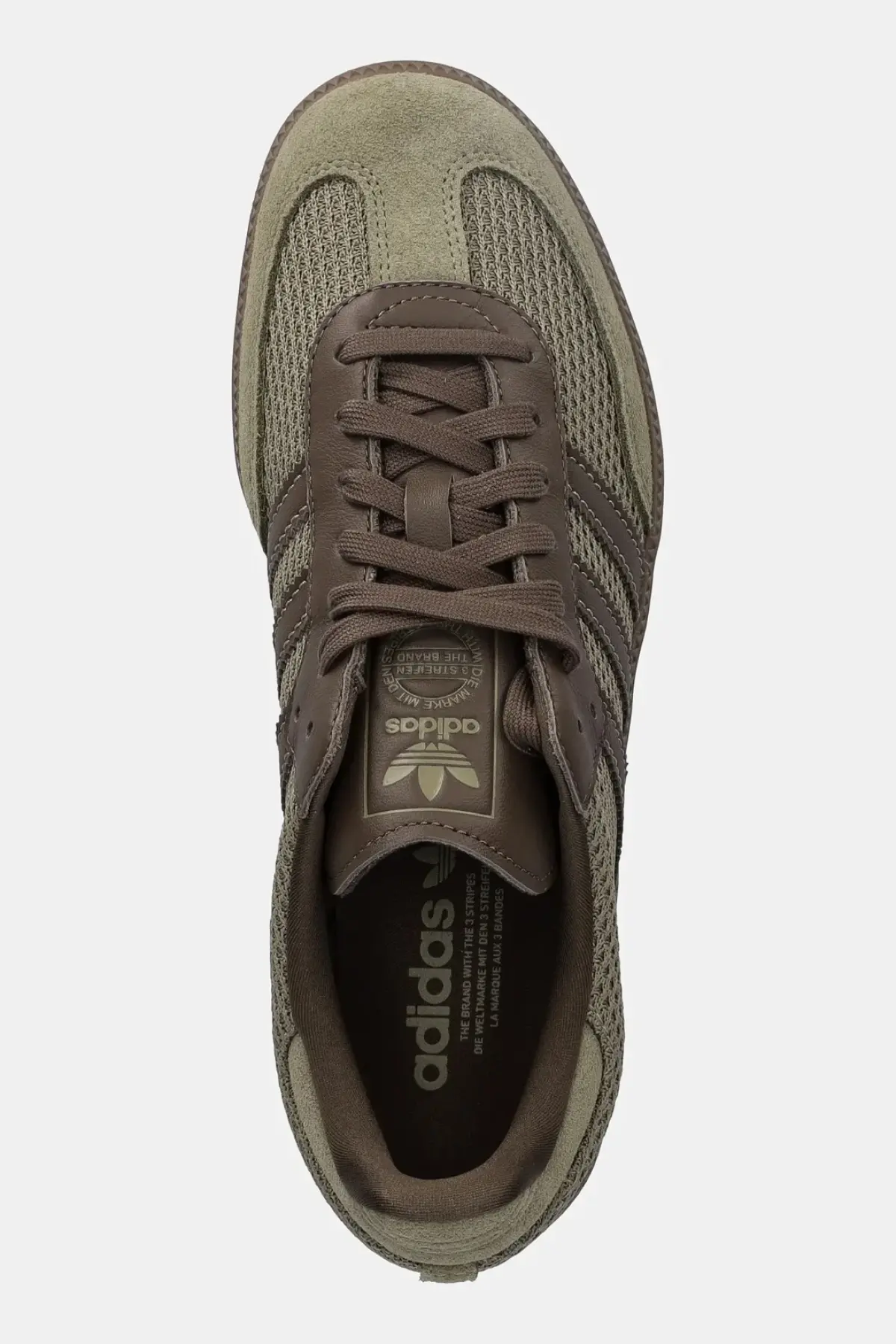 Кроссовки adidas Originals Samba OG цвет зелёный