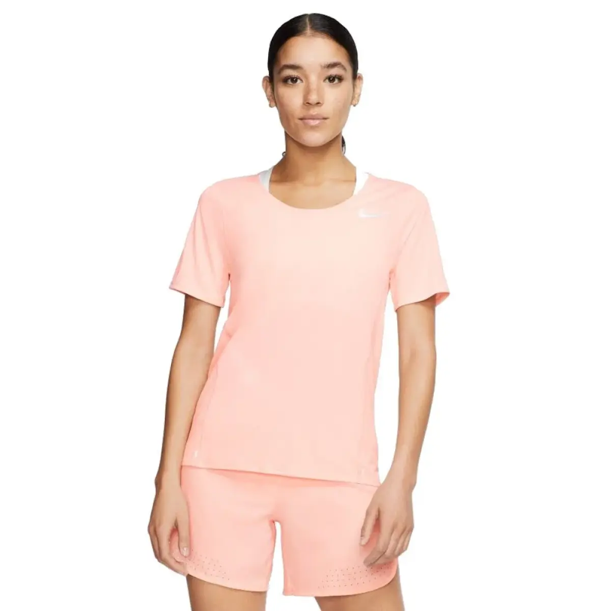 Nike City Sleek Top W Pudrowa