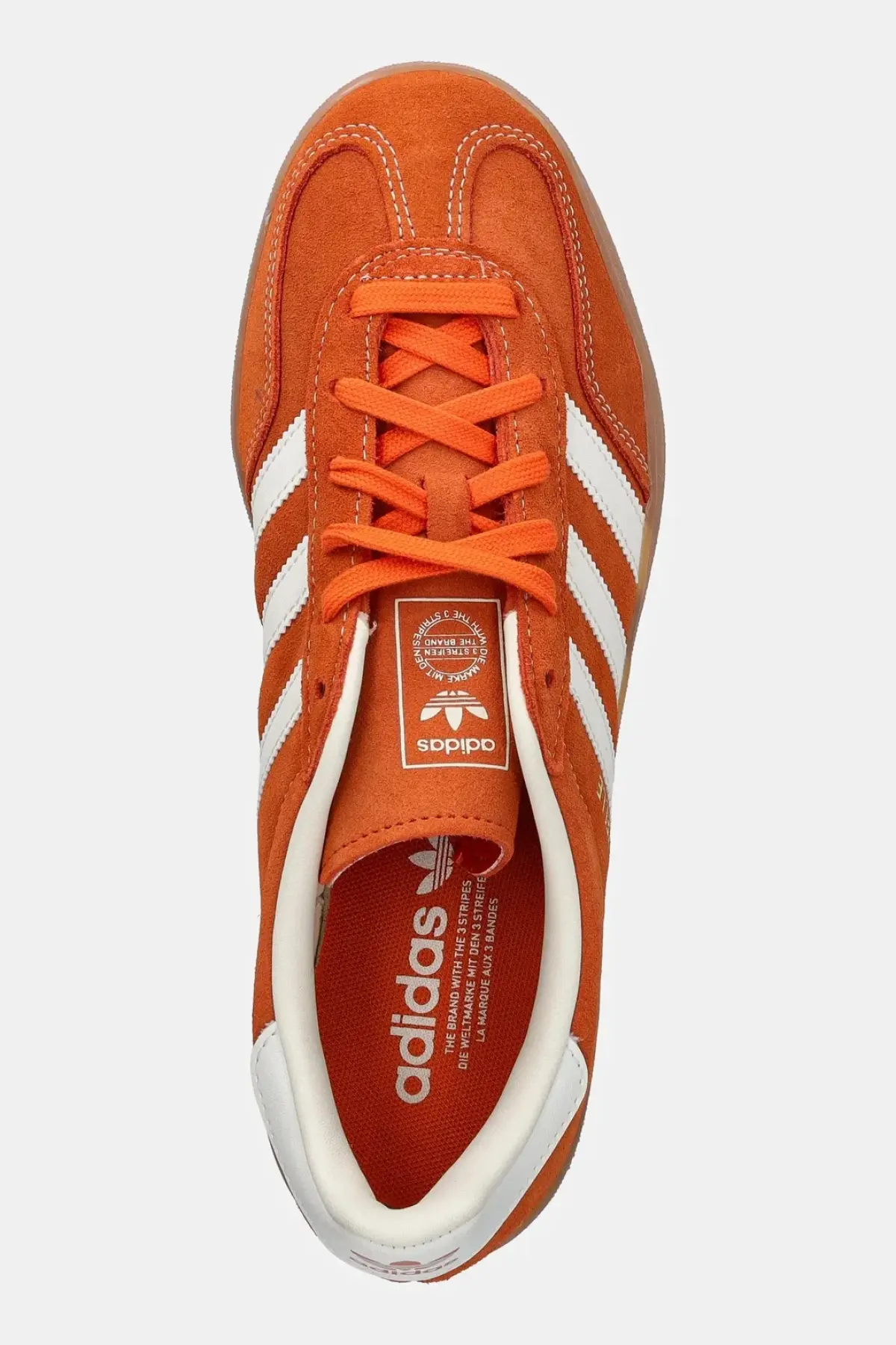 Кроссовки adidas Originals Gazelle Indoor цвет оранжевый